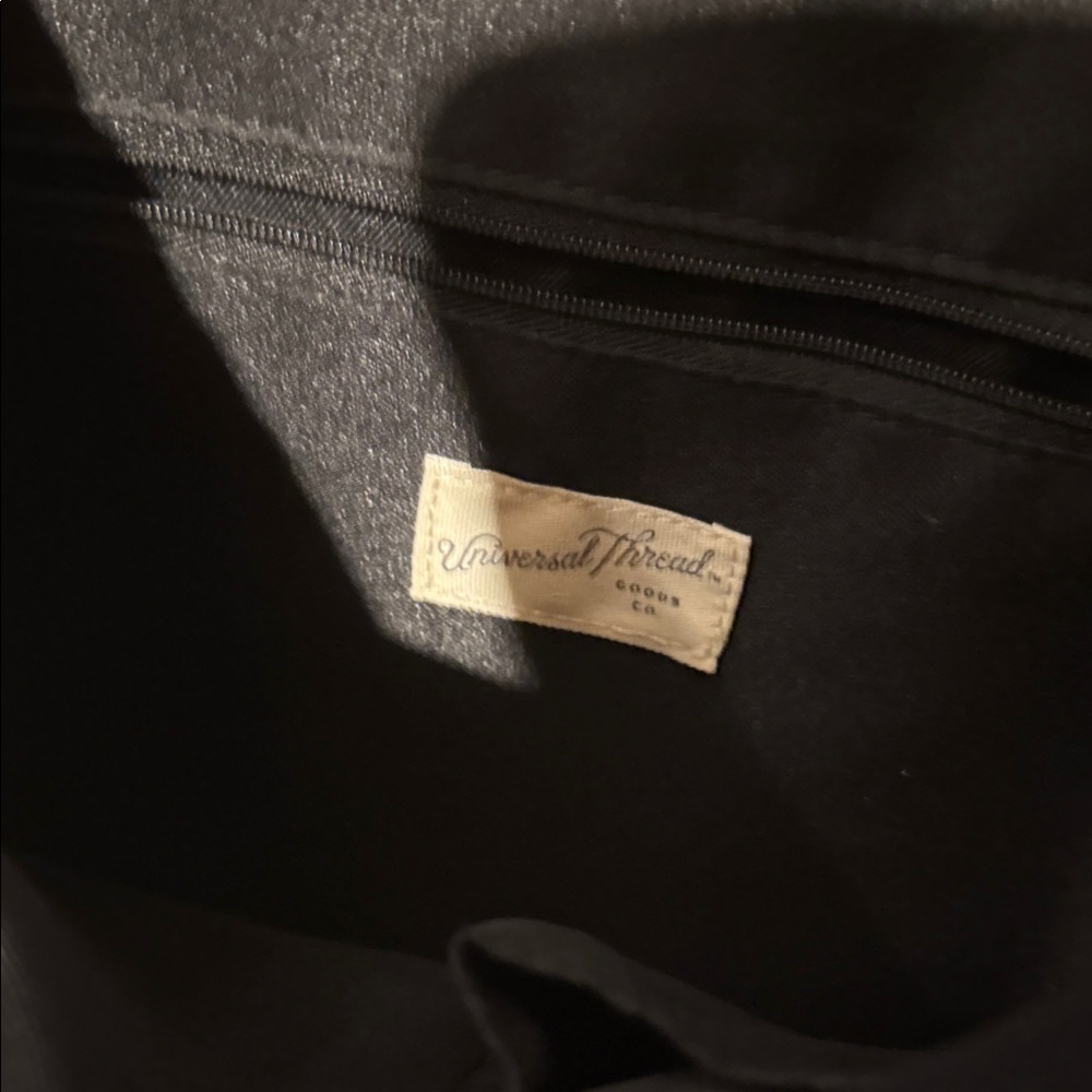 Black Leather Backpack - Picture 2 of 4